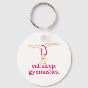 Gymnastics Key Ring