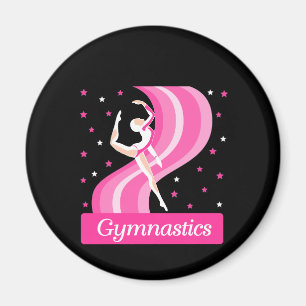 Gymnastics Leap Magnet