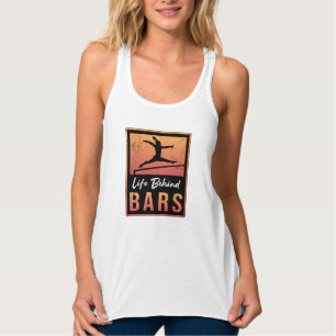 Gymnastics Life Behind Bars Acrobat Retro Gymnast Singlet