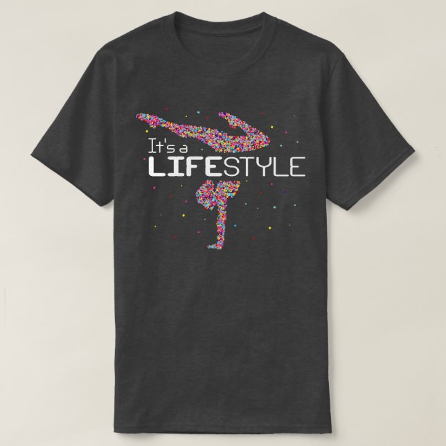 Gymnastics Lifestyle Gymnastics Trainer T-Shirt (Design Front)