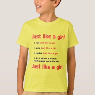 Gymnastics Like a Girl T-Shirt