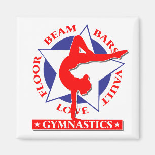 Gymnastics Magnet