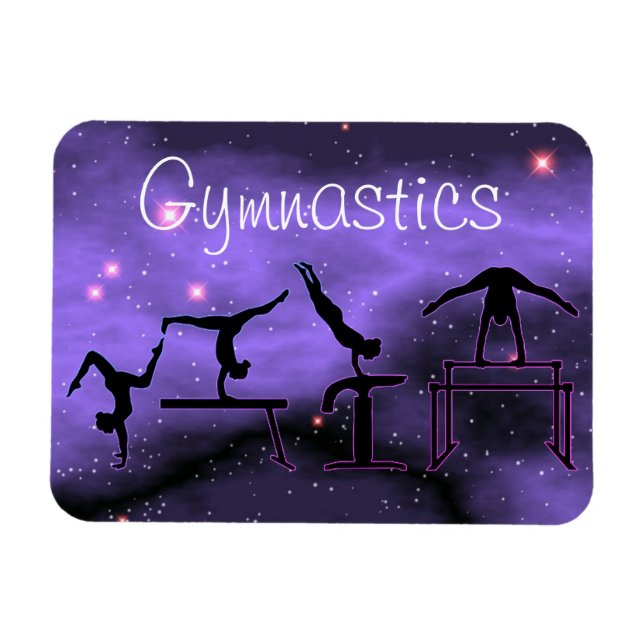 Gymnastics  magnet (Horizontal)