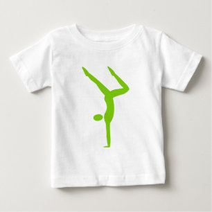 Gymnastics - Martian Green Baby T-Shirt