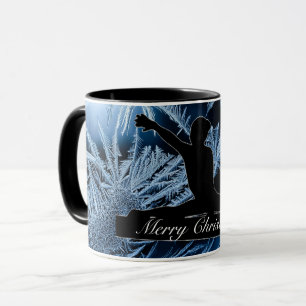 Gymnastics "Merry Christmas" Frozen Mug