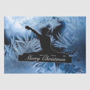 Gymnastics "Merry Christmas" Frozen Tissue Paper