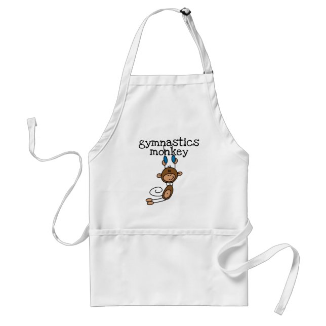 Gymnastics Monkey Standard Apron (Front)