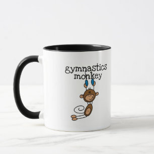 Gymnastics Monkey Tshirts and Gifts Mug