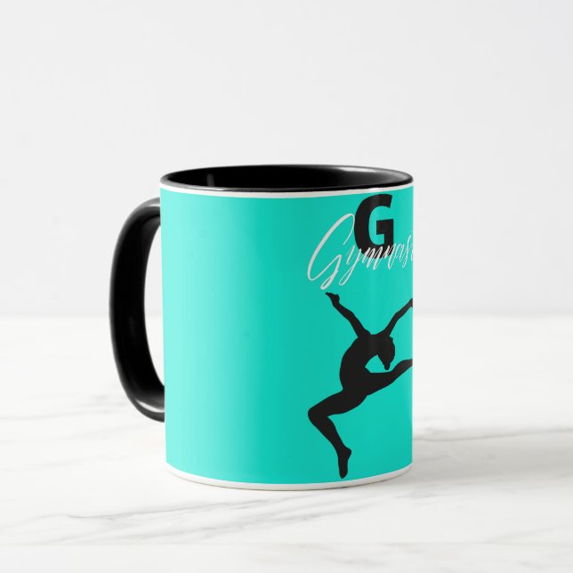 Gymnastics Monogram G is for Gymnast      Mug (Front Left)