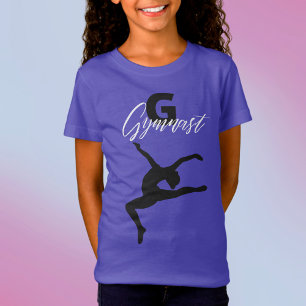 Gymnastics Monogram G is for Gymnast   T-Shirt