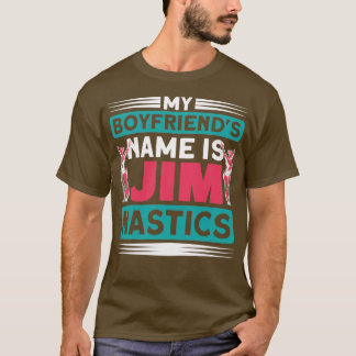 Gymnastics Motif for Acrobats and Gymnasts 1 T-Shirt