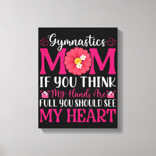 Gymnastics Mum Canvas Print
