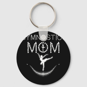Gymnastics Mum Cute Support Women Gift Dancing Key Ring