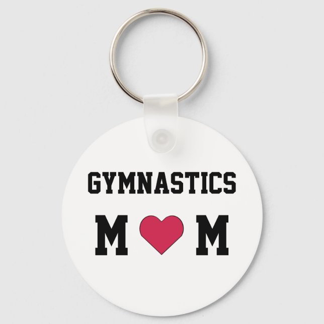 Gymnastics Mum Key Ring (Front)