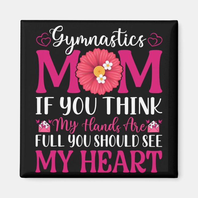 Gymnastics Mum Magnet (Front)