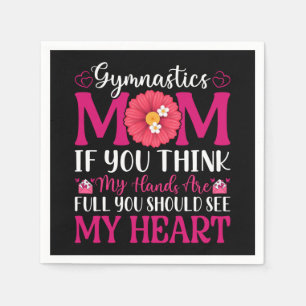 Gymnastics Mum Napkin