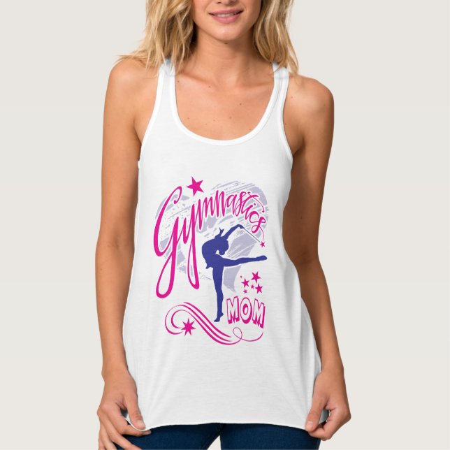 Gymnastics Mum Singlet (Front)