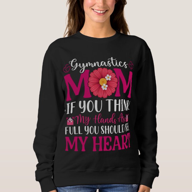 Gymnastics Mum Sweatshirt (Front)