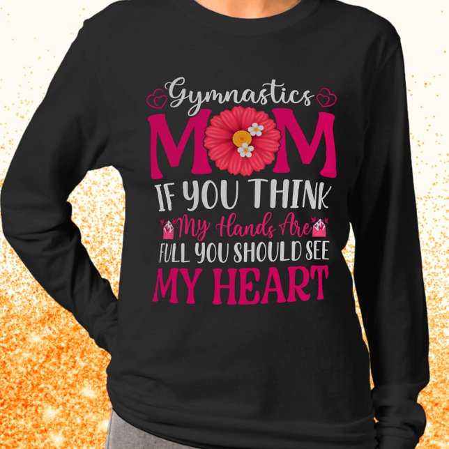 Gymnastics Mum T-Shirt (Creator Uploaded)
