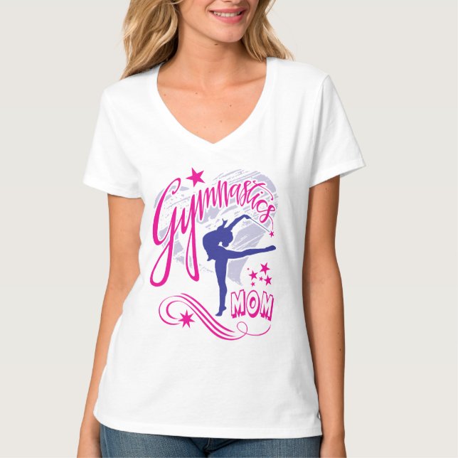 Gymnastics Mum T-Shirt (Front)