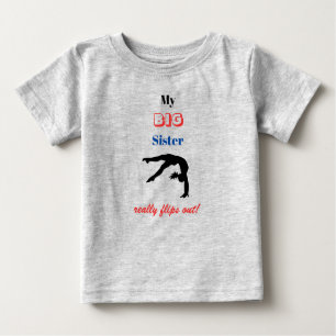 Gymnastics "My Big Sister" Flips T-Shirt