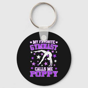 Gymnastics My Favorite Gymnast Calls Me Ppy Key Ring