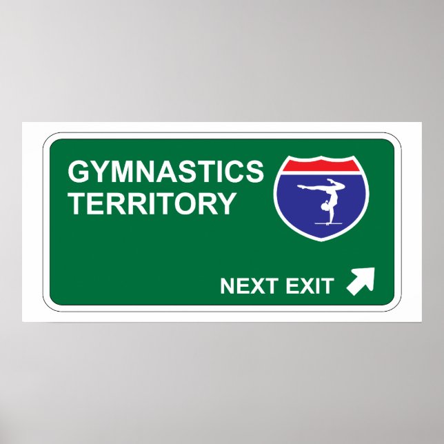 Gymnastics Next Exit Poster (Front)