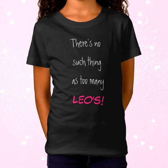 Gymnastics - No such thing as too many leos! T-Shirt (Creator Uploaded)