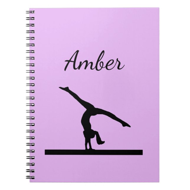 "Gymnastics" Notebook (Front)