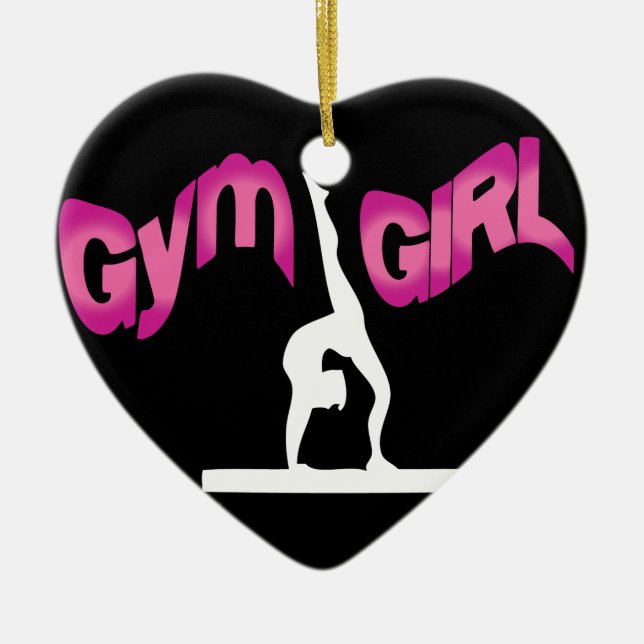 Gymnastics Ornament (Front)