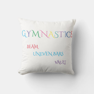 GYMNASTICS PILLOW. CUSHION