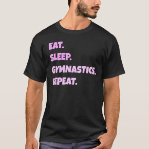 Gymnastics Png Eat Sleep Sports Repeat For Men T-Shirt