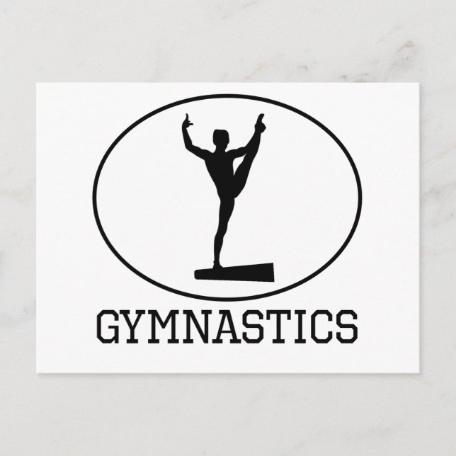 Gymnastics Postcard (Front)