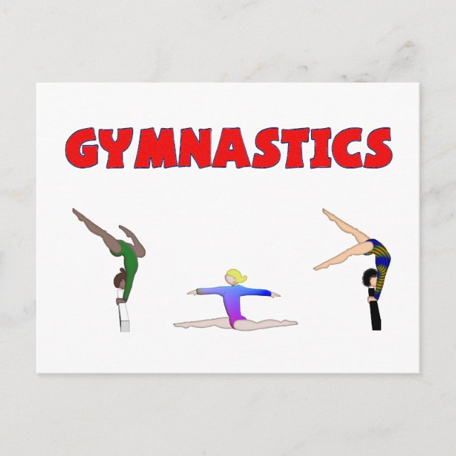 Gymnastics Postcard (Front)
