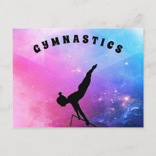 Gymnastics Postcard for Girls who love Gymnastics!