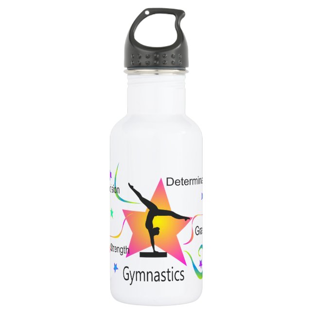 Gymnastics - Precision Strength Determination Grac 532 Ml Water Bottle (Front)
