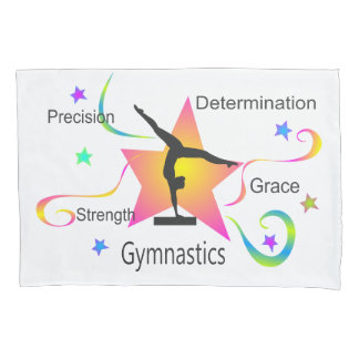 Gymnastics - Precision Strength Determination Grac Pillowcase