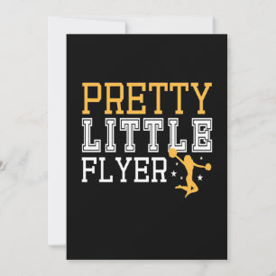 Gymnastics Pretty Little Flyer Invitation