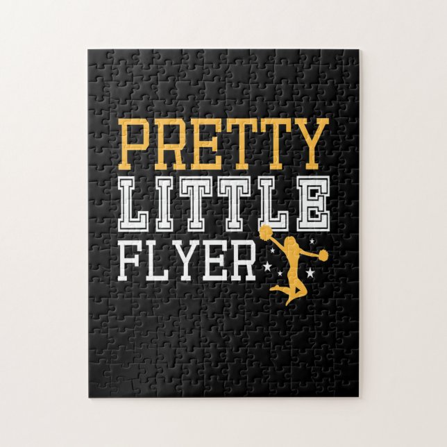 Gymnastics Pretty Little Flyer Jigsaw Puzzle (Vertical)