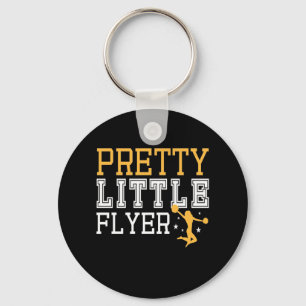 Gymnastics Pretty Little Flyer Key Ring