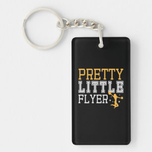Gymnastics Pretty Little Flyer Key Ring
