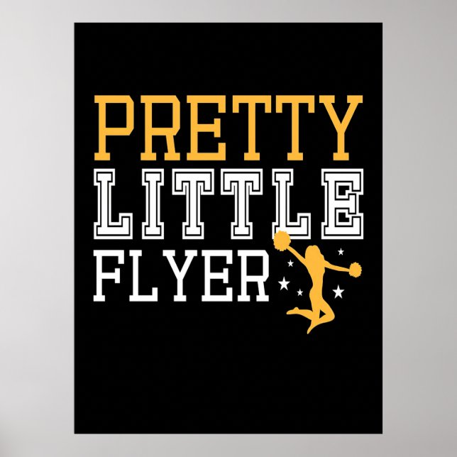 Gymnastics Pretty Little Flyer Poster (Front)
