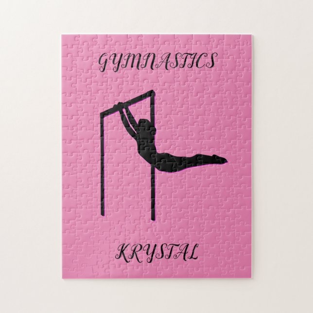 GYMNASTICS PUZZLE PERSONALIZED! (Vertical)