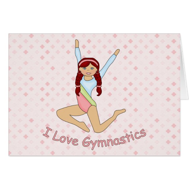 Gymnastics Redhead (Front Horizontal)
