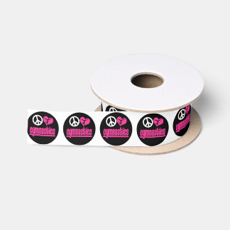 Gymnastics satin ribbon spool