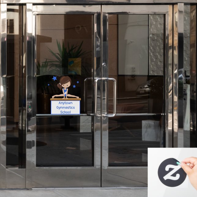 Gymnastics School Class Academy Custom    (Office Door)