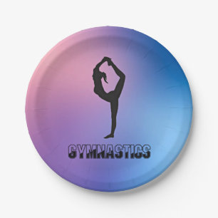 Gymnastics Scorpion Paper Plates