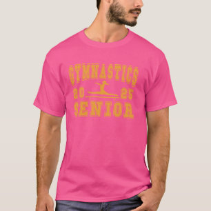 Gymnastics Senior Night Gymnastics Senior 2025 Gra T-Shirt