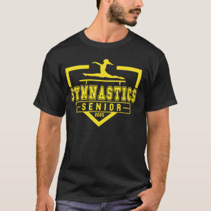 Gymnastics Senior Night Gymnastics Senior 2025 Gra T-Shirt