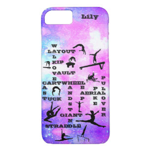 Gymnastics Skills Crosswords Case-Mate iPhone Case